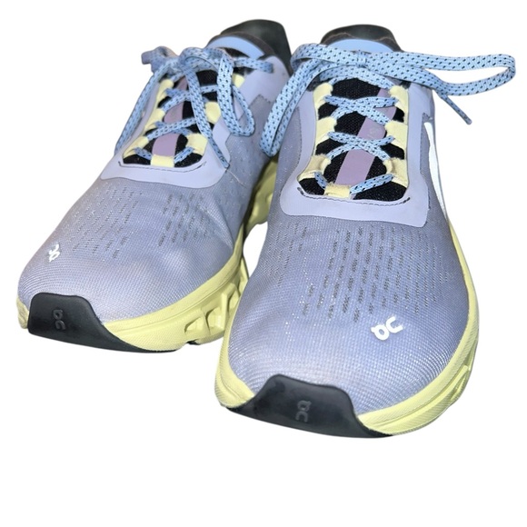 ON Running CloudTec Lavender and Lime Shoes - Picture 4 of 7